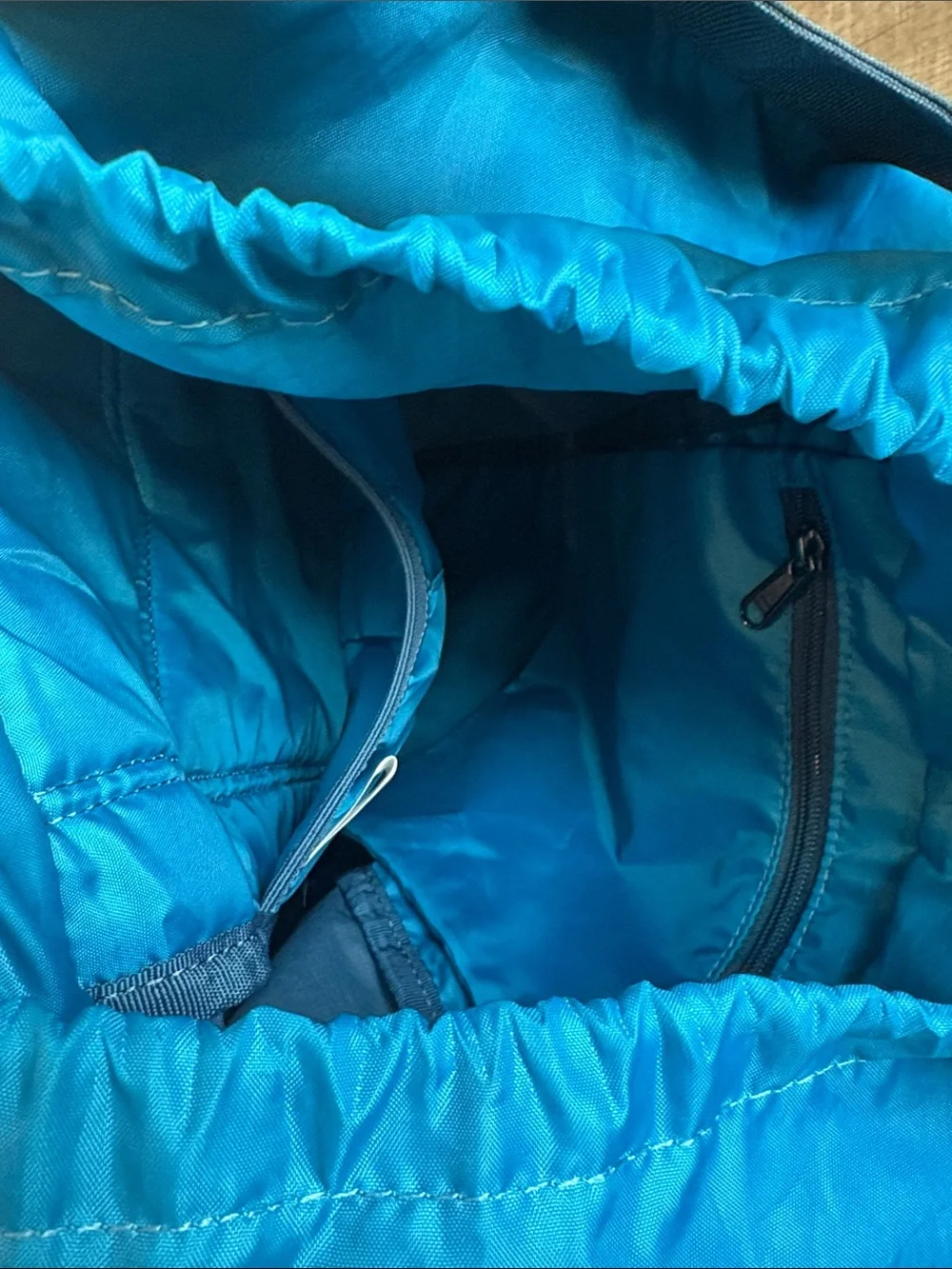 Marmot Urban Hauler Backpack Medium Teal/Blue Tote Drawstring Top READ